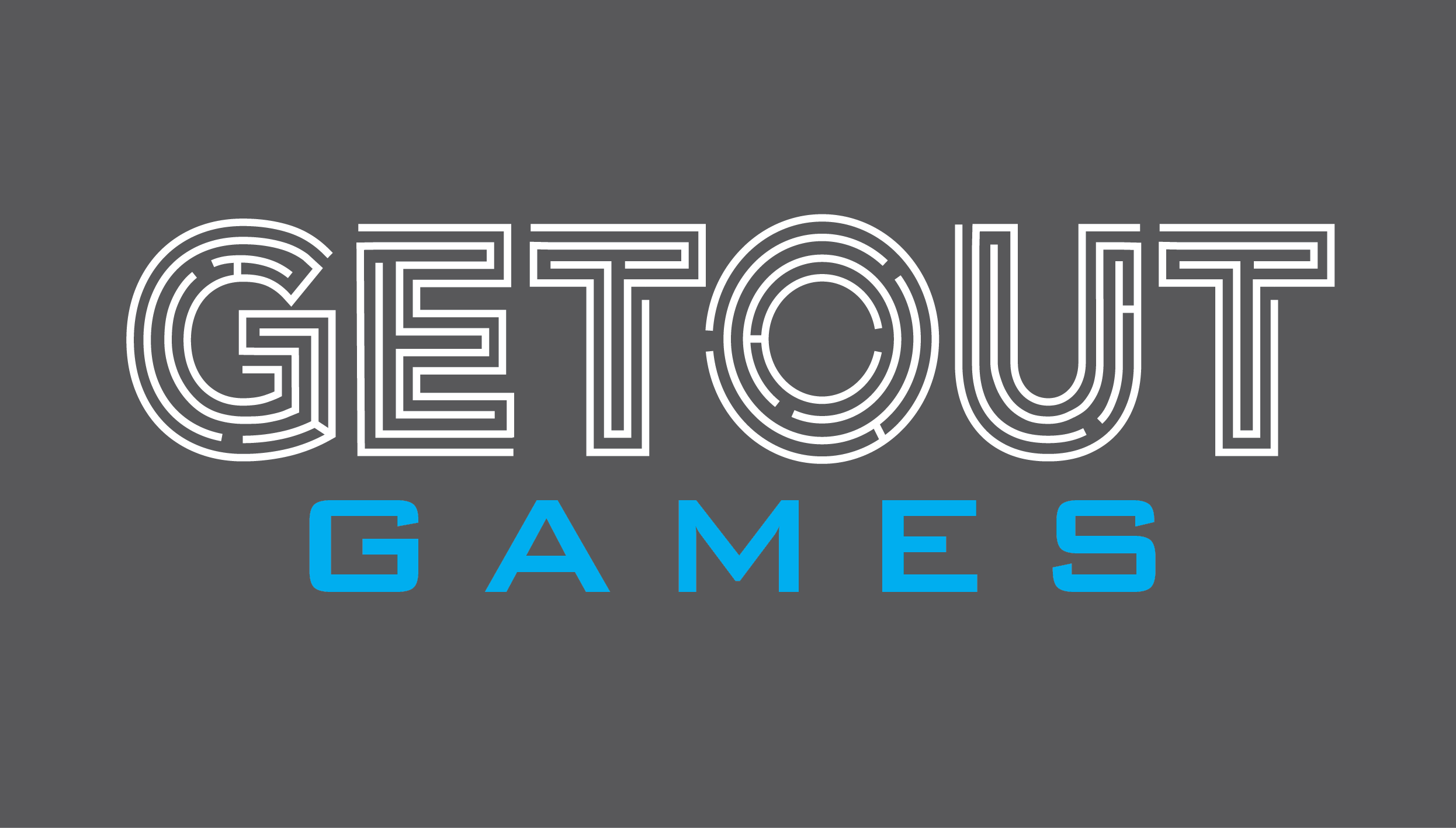 Get Out Games Logo Grey Background